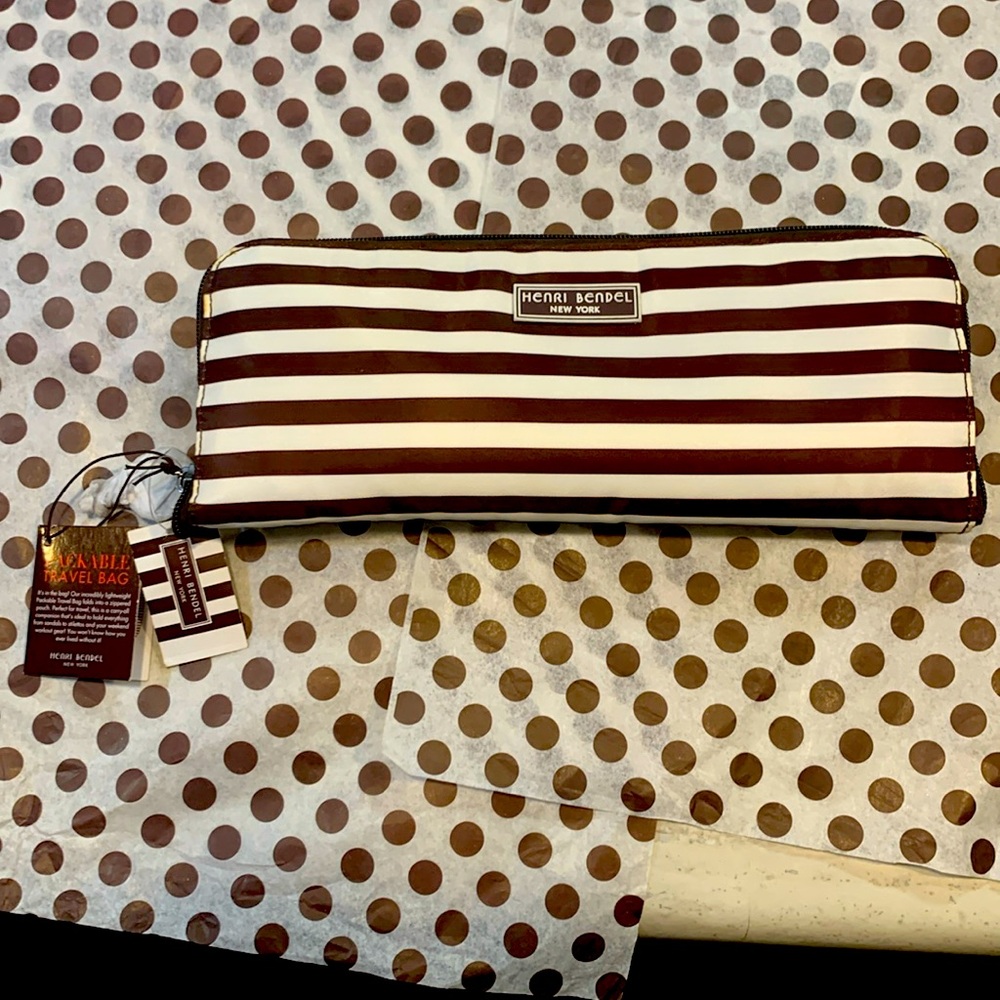 HENRI BENDEL PACKABLE TRAVEL BAG